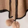 شال پلیسه نوار دوزی (وارداتی)
