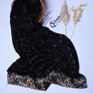 شال مخمل پلنگی