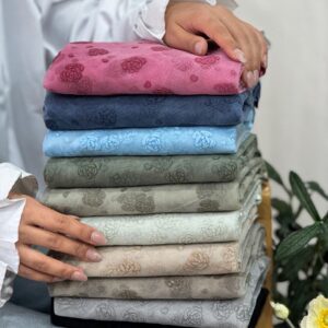شال توری مخمل گل شنل
